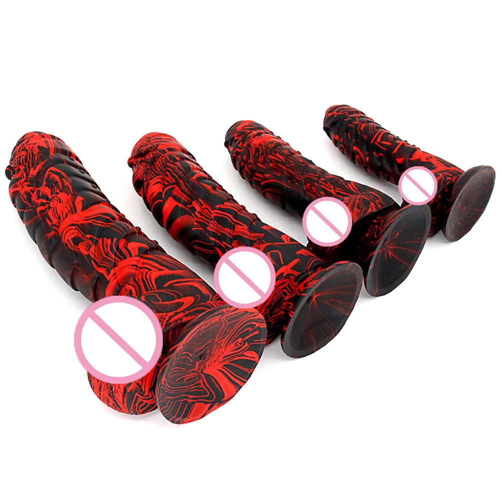 XXL Huge Dildo Realistic Dragon Scales Penis With Suction Cup For Women Strapon Toys Animal Flexible Anal Plug Silicone Sex Shop XXL Huge Dildo Realistic Dragon Scales Penis With Suction Cup For Women Strapon Toys Animal Flexible Anal Plug Silicone Sex Shop
