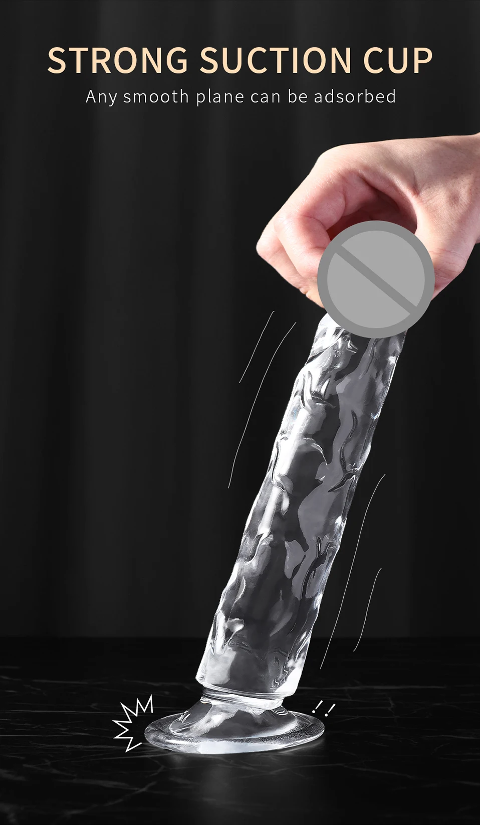 New Realistic Dildos Erotic Jelly Dildo With Super Strong Suction Cup Sex Toys for Woman Men Artificial Penis G-spot Simulation