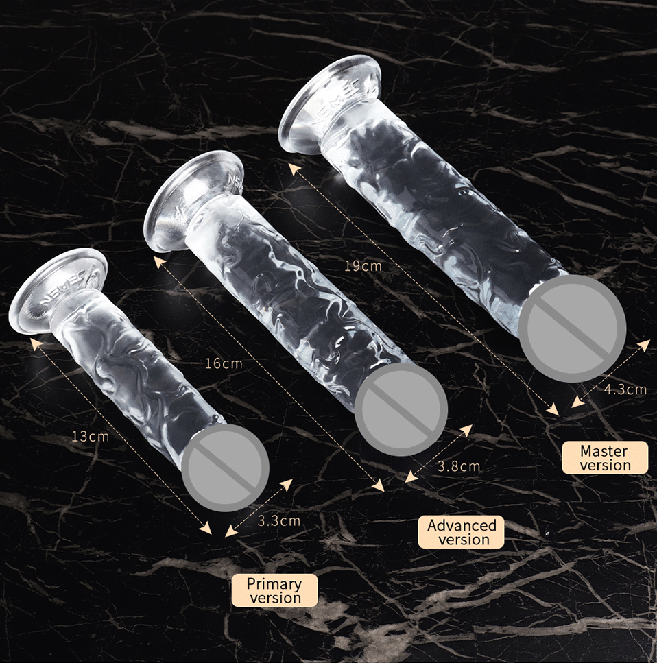 New Realistic Dildos Erotic Jelly Dildo With Super Strong Suction Cup Sex Toys for Woman Men Artificial Penis G-spot Simulation