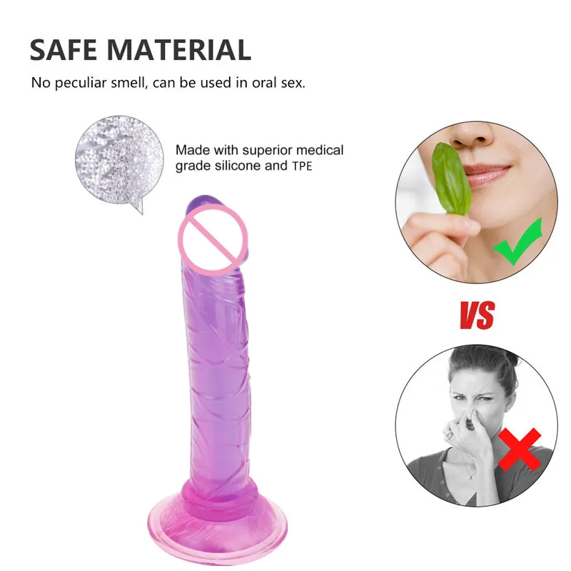 Realistic Dildo Sex Toys For Women Penis With Suction Cup Anal Plug Female Masturbator Adult Goods Vagina Clitoral Stimulation Realistic Dildo Sex Toys For Women Penis With Suction Cup Anal Plug Female Masturbator Adult Goods Vagina Clitoral Stimulation