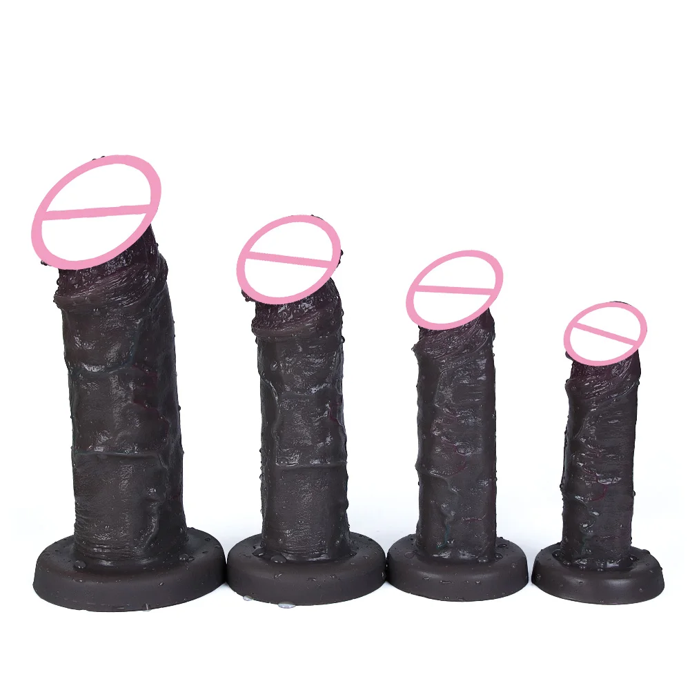 Realistic Dildo Silicone Soft Huge Adults Sex Toy for Women Suction Cup Big Dick Anal Plug Vaginal Small Penis Masturbators Gift