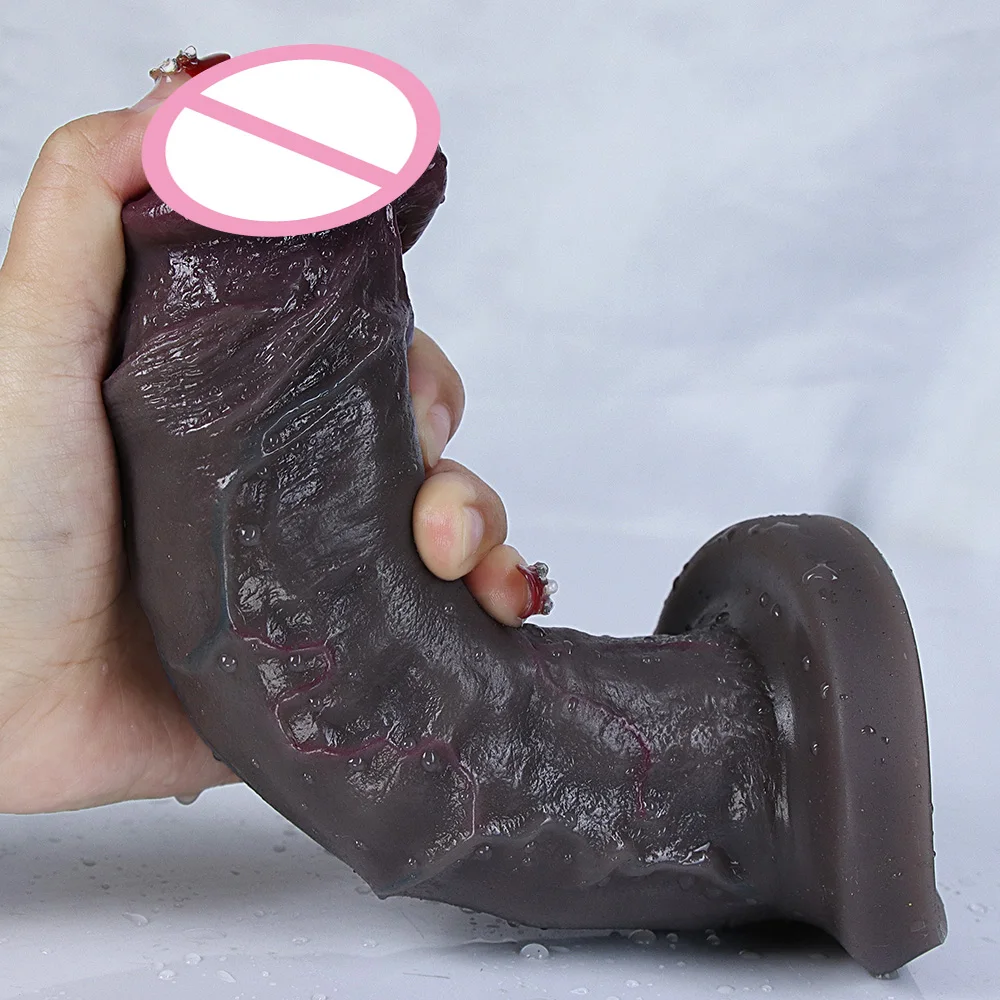 Realistic Dildo Silicone Soft Huge Adults Sex Toy for Women Suction Cup Big Dick Anal Plug Vaginal Small Penis Masturbators Gift