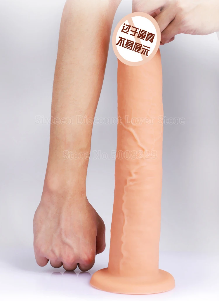 New Silicone Soft Huge Dildo Realistic Penis Female Masturbator Horse Dick Big Penis With Suction Cup Dildos Sex Toys For Woman