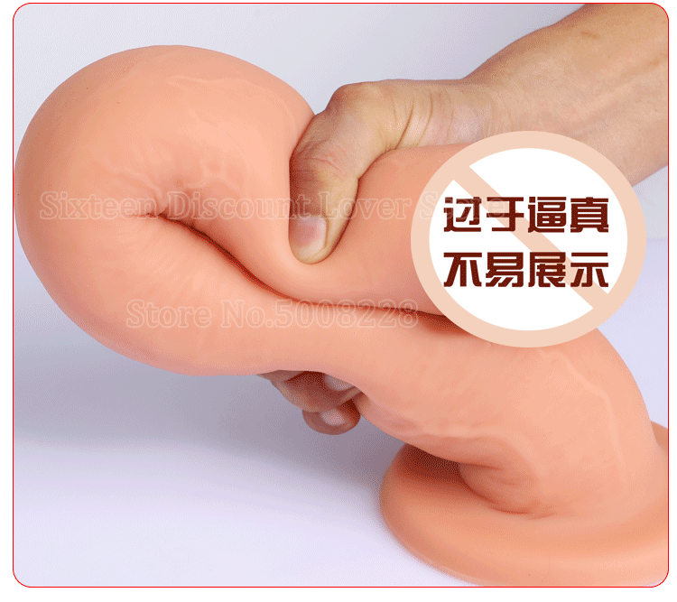 New Silicone Soft Huge Dildo Realistic Penis Female Masturbator Horse Dick Big Penis With Suction Cup Dildos Sex Toys For Woman
