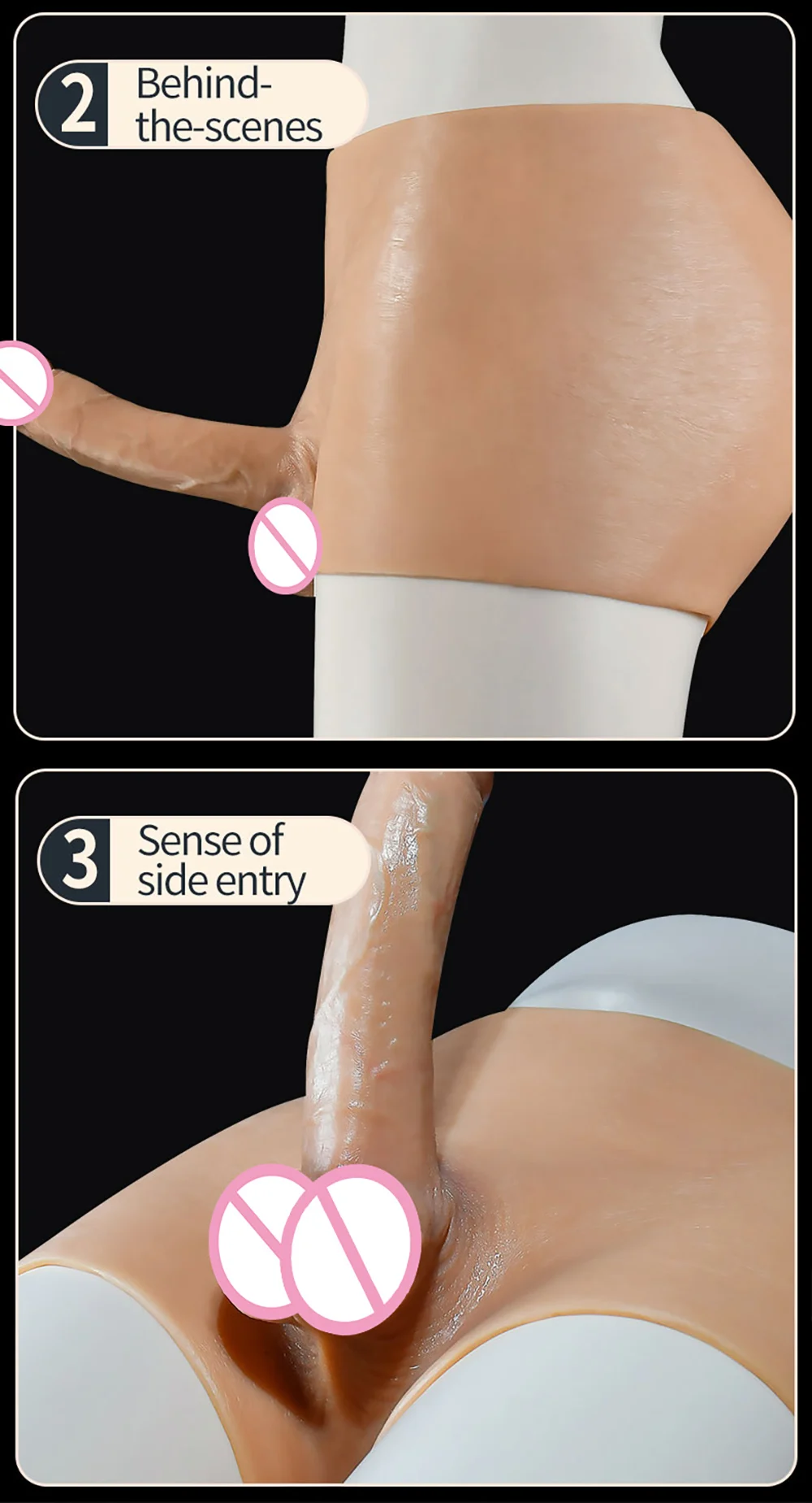 Realistic Hollow And Solid Dildo Strapon Panties for Lesbian Male Silicone Penis For Pants Sex Toys for Couples Gay Masturbator Realistic Hollow And Solid Dildo Strapon Panties for Lesbian Male Silicone Penis For Pants Sex Toys for Couples Gay Masturbator