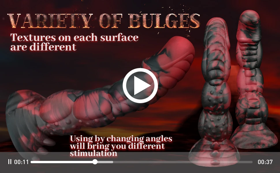 Realistic Silicone Animal Dildo Vaginal G-spot With Suction Cup Anal Plug Hand-free Huge Monster Dildo Female Sex Toys For Women