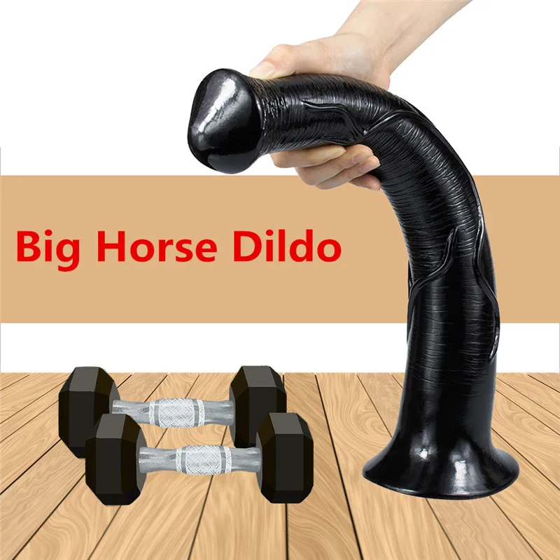 Realistic 1:1 Huge Animal Penis Long Horse Dildo Anal Plug for Women Vaginal Masturbation Massage Big Cock Gay Lesbian Sex Toys Realistic 1:1 Huge Animal Penis Long Horse Dildo Anal Plug for Women Vaginal Masturbation Massage Big Cock Gay Lesbian Sex Toys