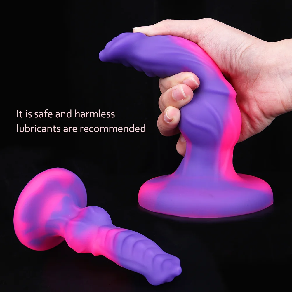 Silicone Realistic Dildo Strong Suction Cup Dildo Prostate Massager Large Butt Plug Dragon Thick Dildo Anal Sex Toys for Women Silicone Realistic Dildo Strong Suction Cup Dildo Prostate Massager Large Butt Plug Dragon Thick Dildo Anal Sex Toys for Women