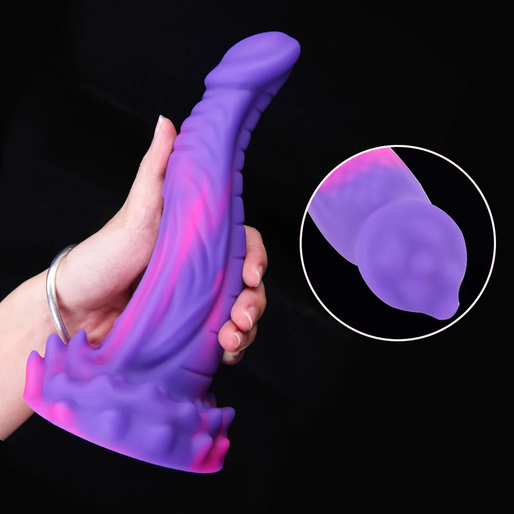 Silicone Realistic Dildo Strong Suction Cup Dildo Prostate Massager Large Butt Plug Dragon Thick Dildo Anal Sex Toys for Women Silicone Realistic Dildo Strong Suction Cup Dildo Prostate Massager Large Butt Plug Dragon Thick Dildo Anal Sex Toys for Women