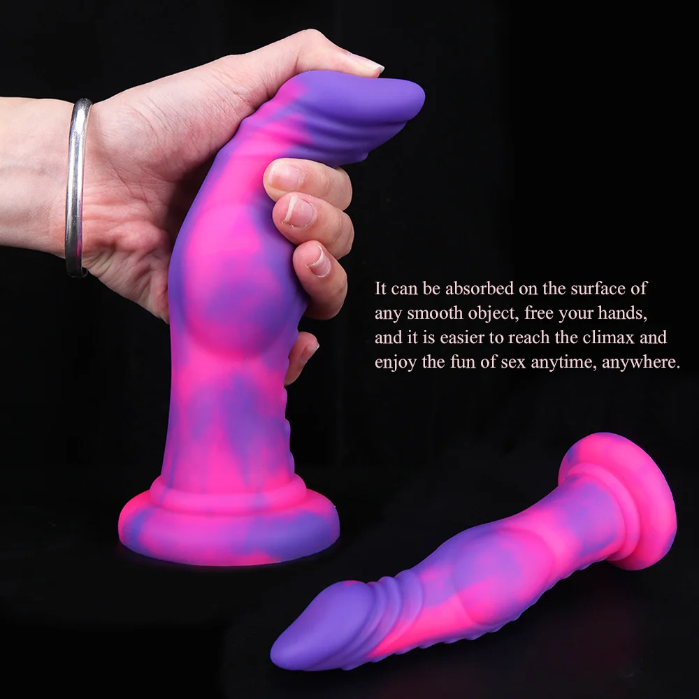 Silicone Realistic Dildo Strong Suction Cup Dildo Prostate Massager Large Butt Plug Dragon Thick Dildo Anal Sex Toys for Women Silicone Realistic Dildo Strong Suction Cup Dildo Prostate Massager Large Butt Plug Dragon Thick Dildo Anal Sex Toys for Women