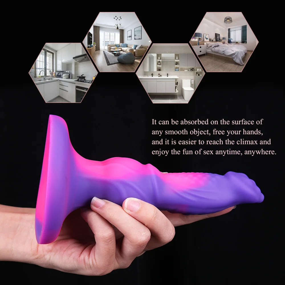 Silicone Realistic Dildo Strong Suction Cup Dildo Prostate Massager Large Butt Plug Dragon Thick Dildo Anal Sex Toys for Women Silicone Realistic Dildo Strong Suction Cup Dildo Prostate Massager Large Butt Plug Dragon Thick Dildo Anal Sex Toys for Women