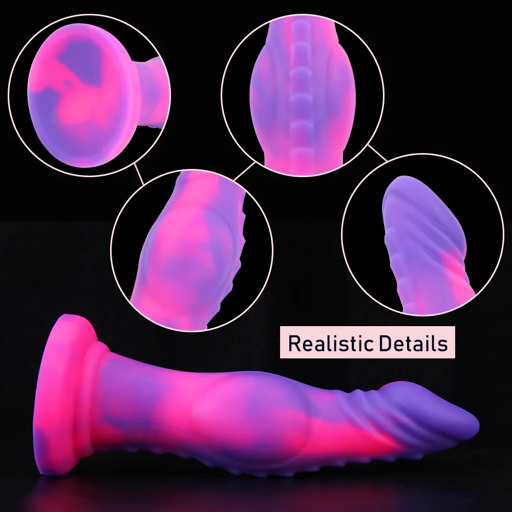 Silicone Realistic Dildo Strong Suction Cup Dildo Prostate Massager Large Butt Plug Dragon Thick Dildo Anal Sex Toys for Women Silicone Realistic Dildo Strong Suction Cup Dildo Prostate Massager Large Butt Plug Dragon Thick Dildo Anal Sex Toys for Women