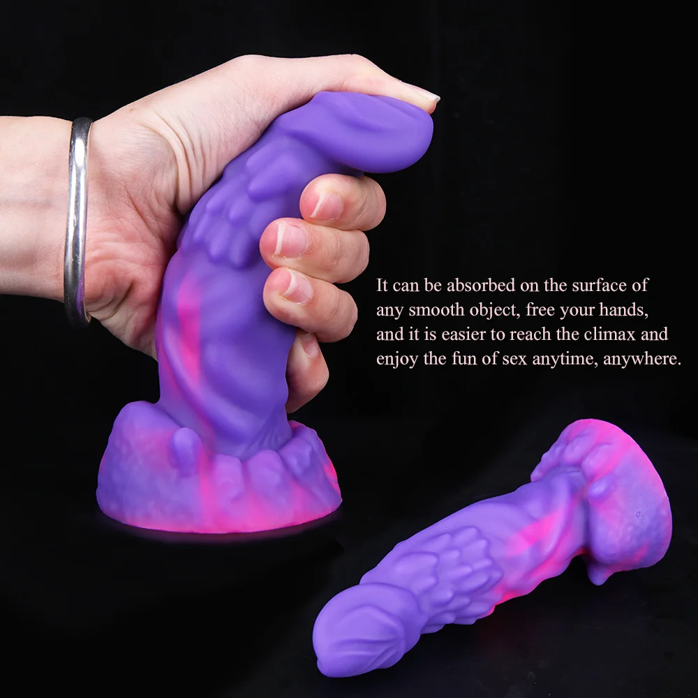 Silicone Realistic Dildo Strong Suction Cup Dildo Prostate Massager Large Butt Plug Dragon Thick Dildo Anal Sex Toys for Women Silicone Realistic Dildo Strong Suction Cup Dildo Prostate Massager Large Butt Plug Dragon Thick Dildo Anal Sex Toys for Women