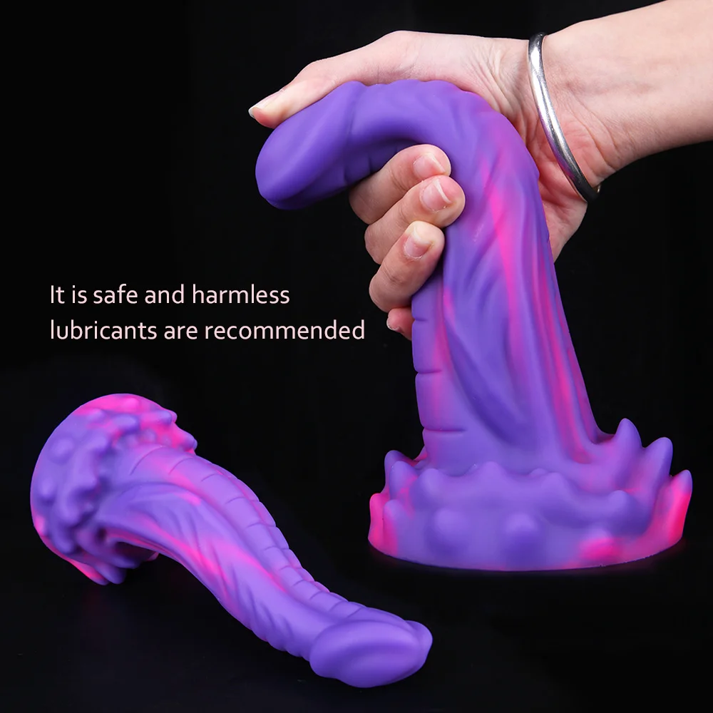 Silicone Realistic Dildo Strong Suction Cup Dildo Prostate Massager Large Butt Plug Dragon Thick Dildo Anal Sex Toys for Women Silicone Realistic Dildo Strong Suction Cup Dildo Prostate Massager Large Butt Plug Dragon Thick Dildo Anal Sex Toys for Women