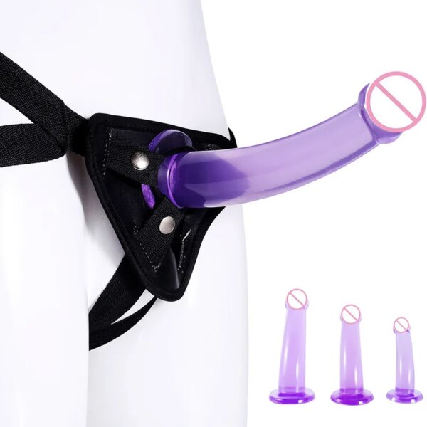 Realistic Dildo Strapon Penis Panties Strap On Dildos Pants Anal Vagina Sex Toys for Women Lesbian Adult Erotic Products