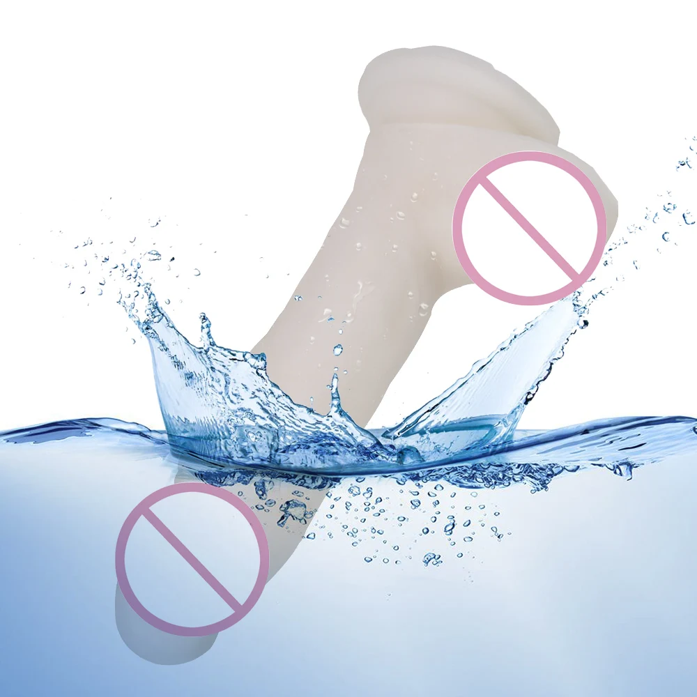 21cm Soft Big Animal Dildos for Women Anal Plug Vaginal Massager Realistic Horse Penis Female Masturbation Sex Toys Erotic Goods