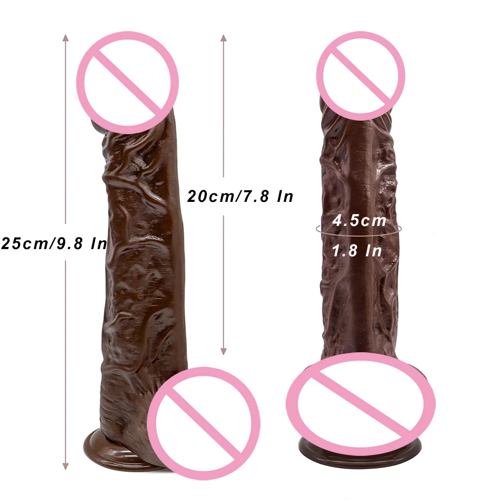 9.5 inch Thick Huge G Spot Dildos Realistic Dildo with Suction Cup Big Black Dildo Anal Giant Penis Sex Toys for Women and Men 9.5 inch Thick Huge G Spot Dildos Realistic Dildo with Suction Cup Big Black Dildo Anal Giant Penis Sex Toys for Women and Men