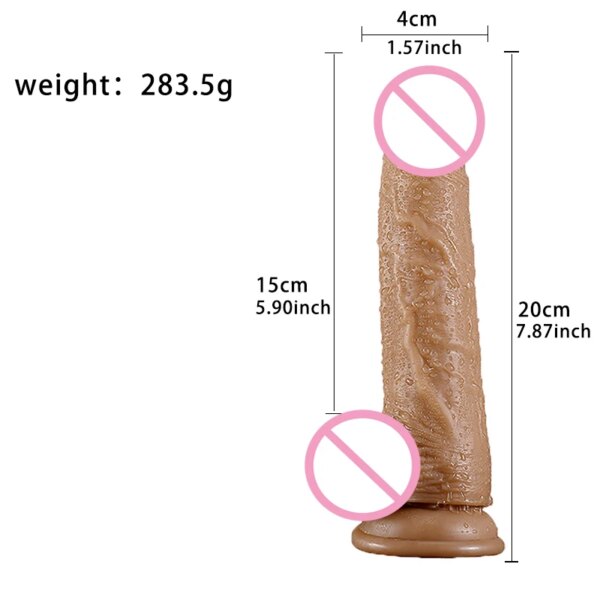 Exotic Female Masturbator Healthy soft glue Realistic Soft Dildo Suction Cup for Women Big Dick Sex Toys