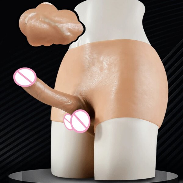 Silicone Pegging Strapon Dildo for Women Penis Pants Masturbators Penis Realistic Dildos Para Mujer Lesbian Toys for Adults 18