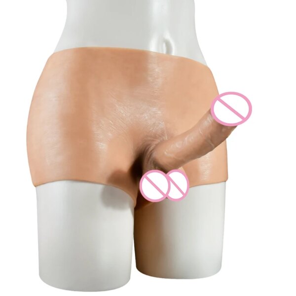 Silicone Pegging Strapon Dildo for Women Penis Pants Masturbators Penis Realistic Dildos Para Mujer Lesbian Toys for Adults 18