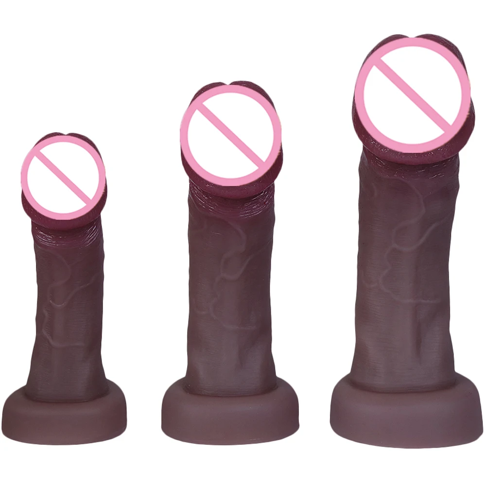 Realistic Dildos Big Glans With Suction Cup Vagina Anal Sex Toys For Woman Strapon Soft Penis Butt Plug Adults Cock Masturbator Realistic Dildos Big Glans With Suction Cup Vagina Anal Sex Toys For Woman Strapon Soft Penis Butt Plug Adults Cock Masturbator