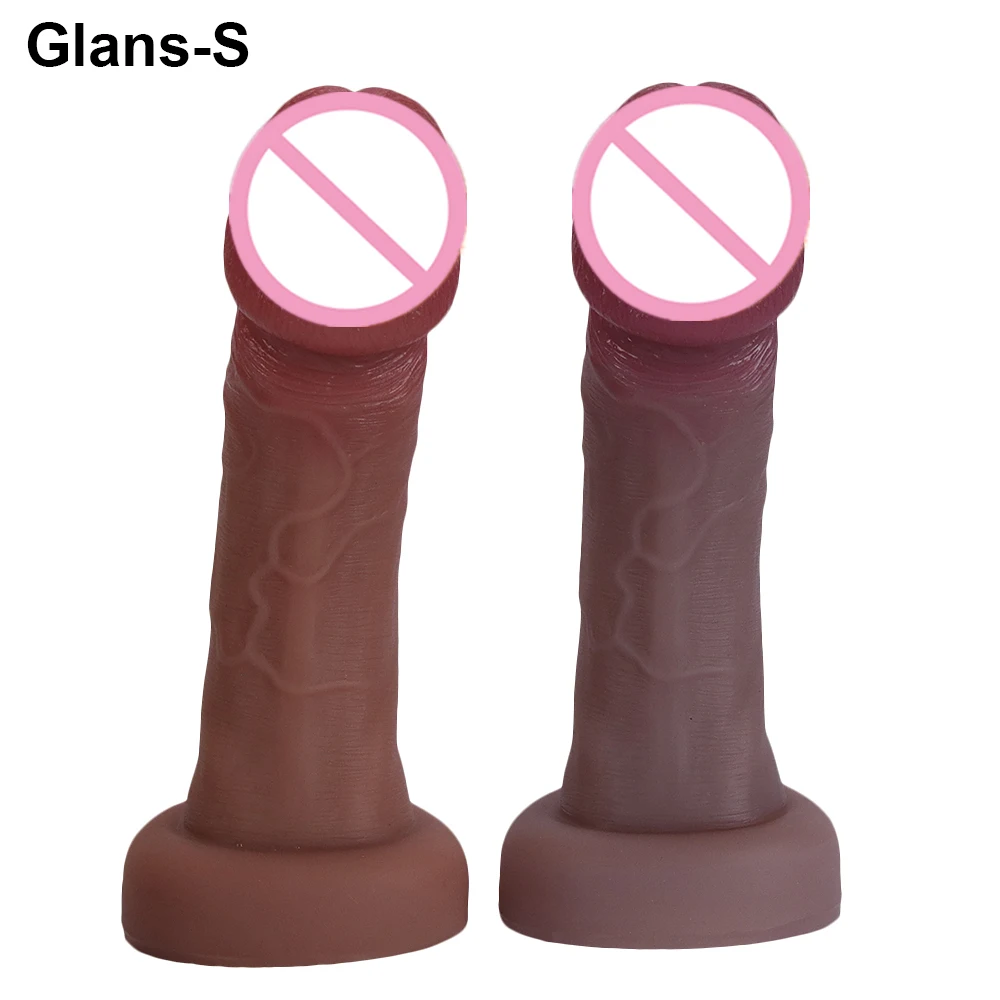 Realistic Dildos Big Glans With Suction Cup Vagina Anal Sex Toys For Woman Strapon Soft Penis Butt Plug Adults Cock Masturbator Realistic Dildos Big Glans With Suction Cup Vagina Anal Sex Toys For Woman Strapon Soft Penis Butt Plug Adults Cock Masturbator
