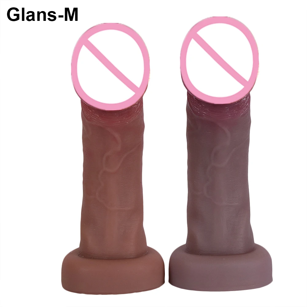 Realistic Dildos Big Glans With Suction Cup Vagina Anal Sex Toys For Woman Strapon Soft Penis Butt Plug Adults Cock Masturbator Realistic Dildos Big Glans With Suction Cup Vagina Anal Sex Toys For Woman Strapon Soft Penis Butt Plug Adults Cock Masturbator