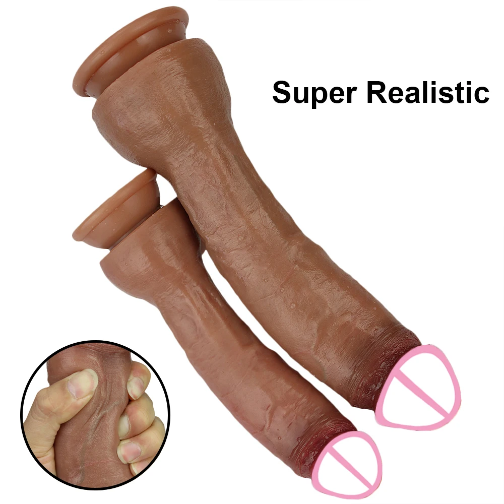 Curved Penis Realistic Dildo Anal Sex Toys For Women With Suction Cup G-Spot Stimulator Female Masturbation Dick Adults Products Curved Penis Realistic Dildo Anal Sex Toys For Women With Suction Cup G-Spot Stimulator Female Masturbation Dick Adults Products