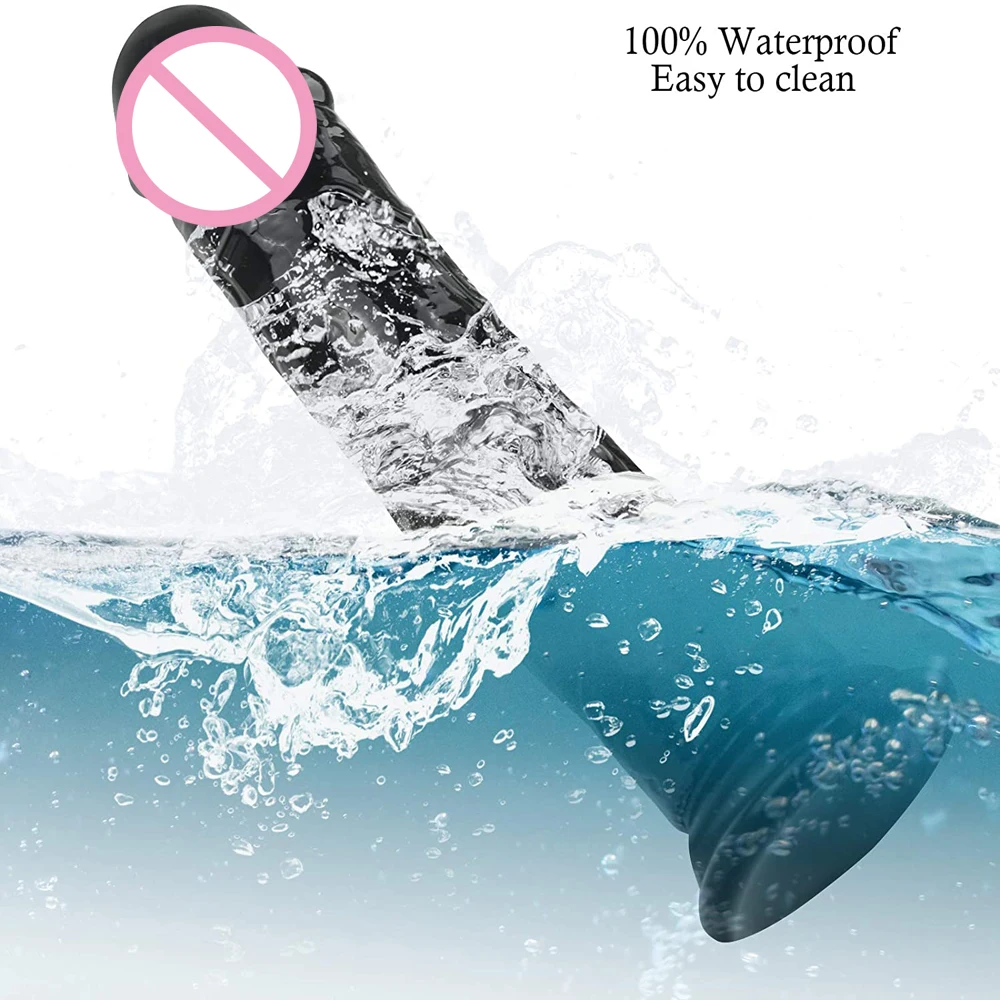 16-25cm Realistic Dildo,Dildo with Strong Suction Cup for Hand-Free Play , Adult Sexy Toy for Men Women Female Couples