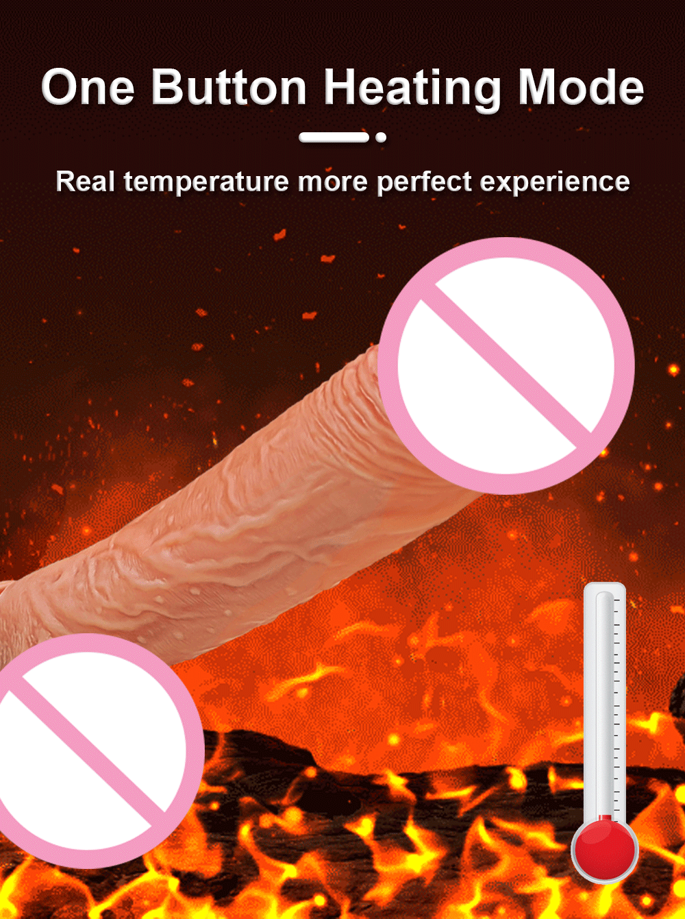 Thrusting Realistic Dildo Sex Toy App Remote Control G Spot Clitoral Anal Stimulator Vibrator for Women Strong Suction Adult Toy