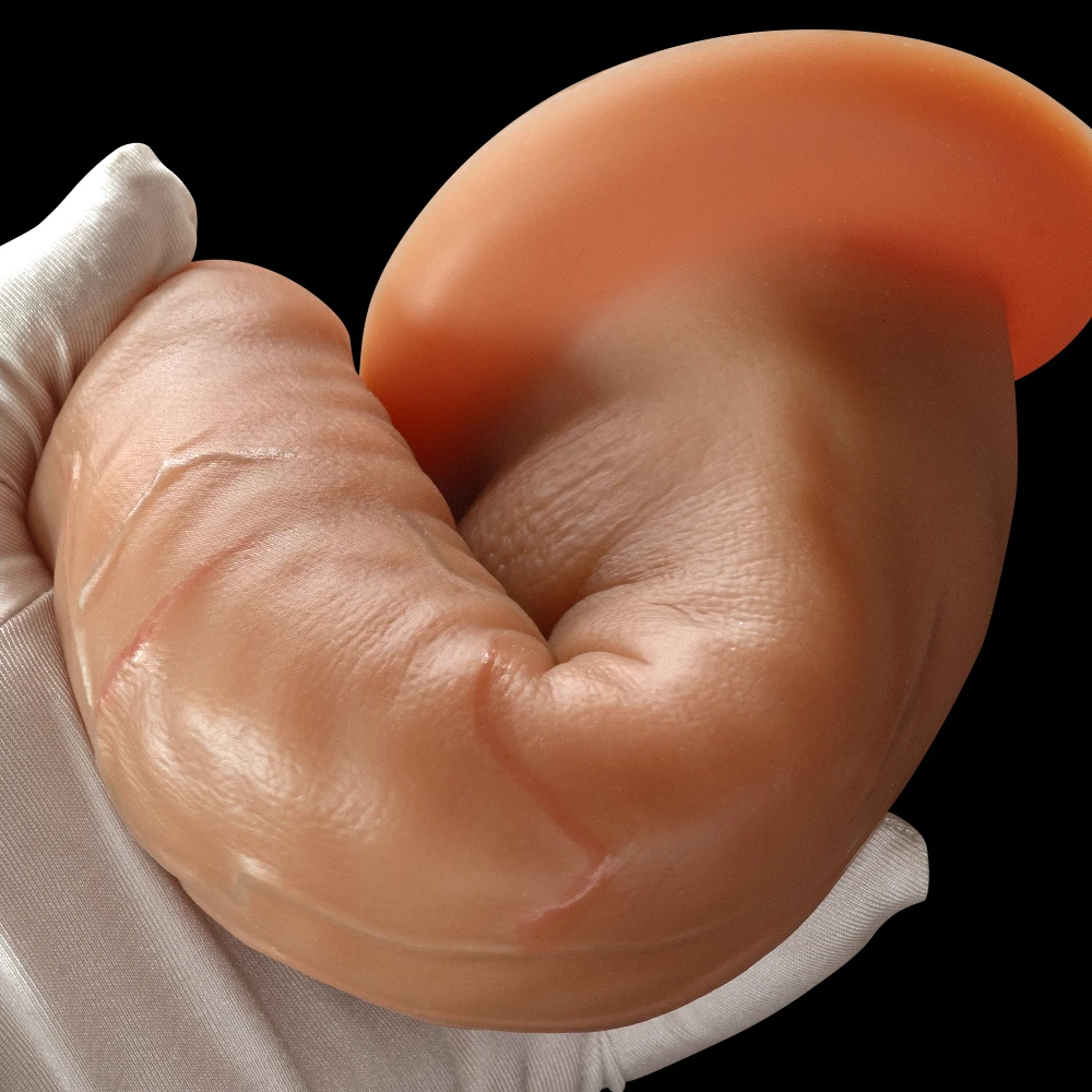Soft Feeling Realistic Dildo Penis Black Brown Large Glans Simulated Medical Silicone Adult Sex Toy for Women Masturbators 18+