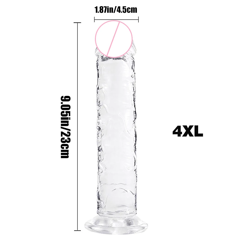 Realistic Dildo With Suction Cup Huge Jelly Dildos Sex Toys for Woman Men Fake Dick Big Penis Anal Butt Plug Erotic Sex Shop