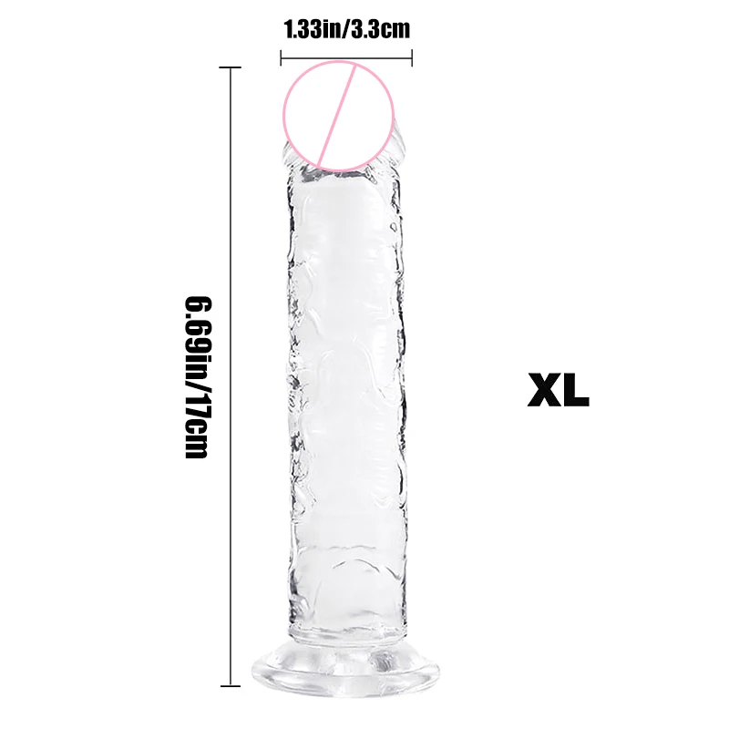Realistic Dildo With Suction Cup Huge Jelly Dildos Sex Toys for Woman Men Fake Dick Big Penis Anal Butt Plug Erotic Sex Shop