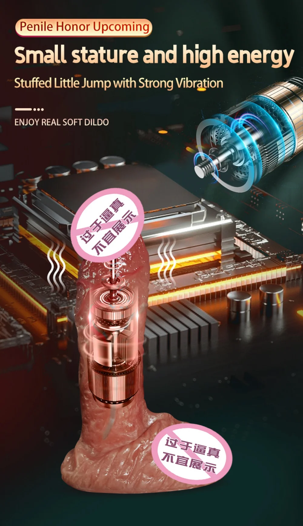 Big Realistic Vibrator Huge Dildo Penis Electric Vibrators Swing telescopic Dildos With Strong Suction Real Big Dick Sex Machine