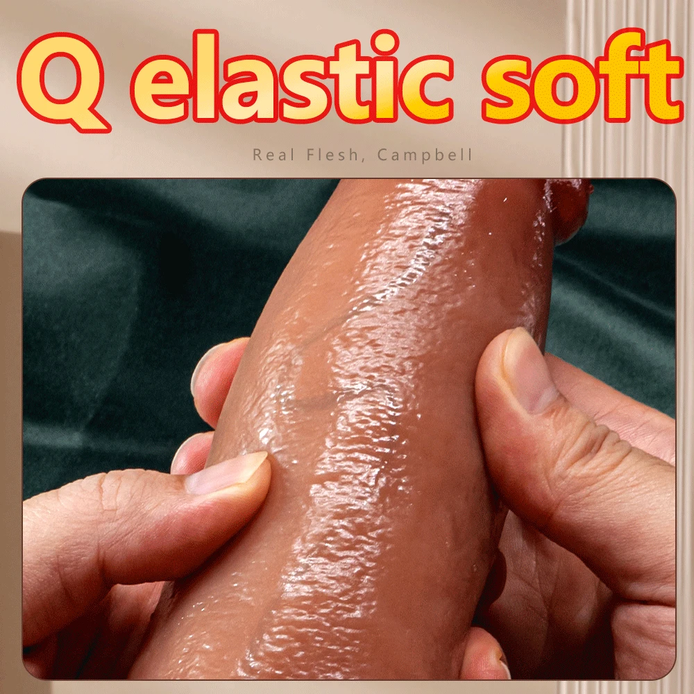 Big Realistic Vibrator Huge Dildo Penis Electric Vibrators Swing telescopic Dildos With Strong Suction Real Big Dick Sex Machine