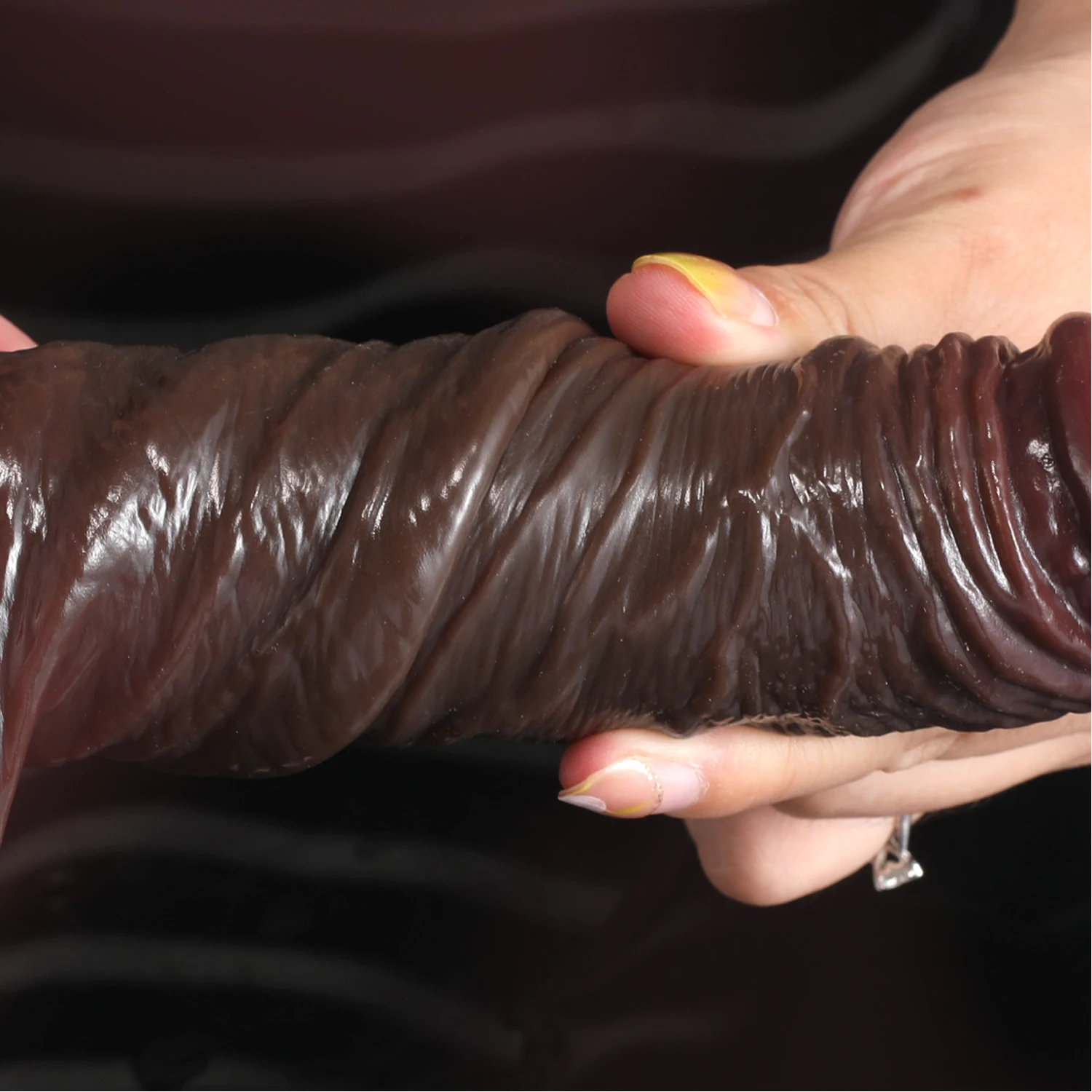 Realistic Sliding Foreskin Testicle Dildo Adult Sex Toy for Women Soft Silicone Vaginal Masturbators Penis Big Suction Cup Dick