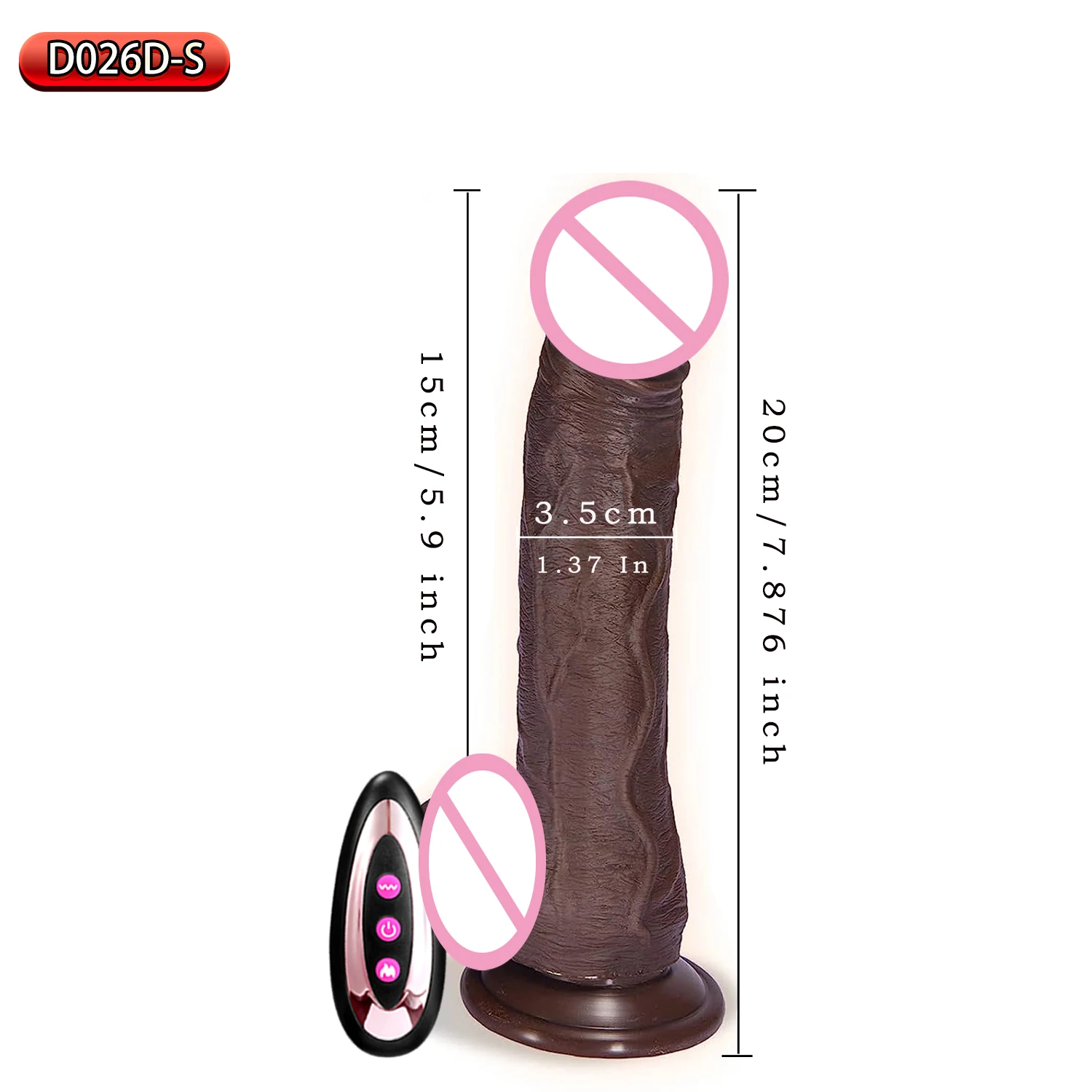 Thrusting Dildo Vibrator Sex Toys with Vibration and Telescopic Black Realistic Vibrating Dildos for G-spot and Anal Stimulation Thrusting Dildo Vibrator Sex Toys with Vibration and Telescopic Black Realistic Vibrating Dildos for G-spot and Anal Stimulation