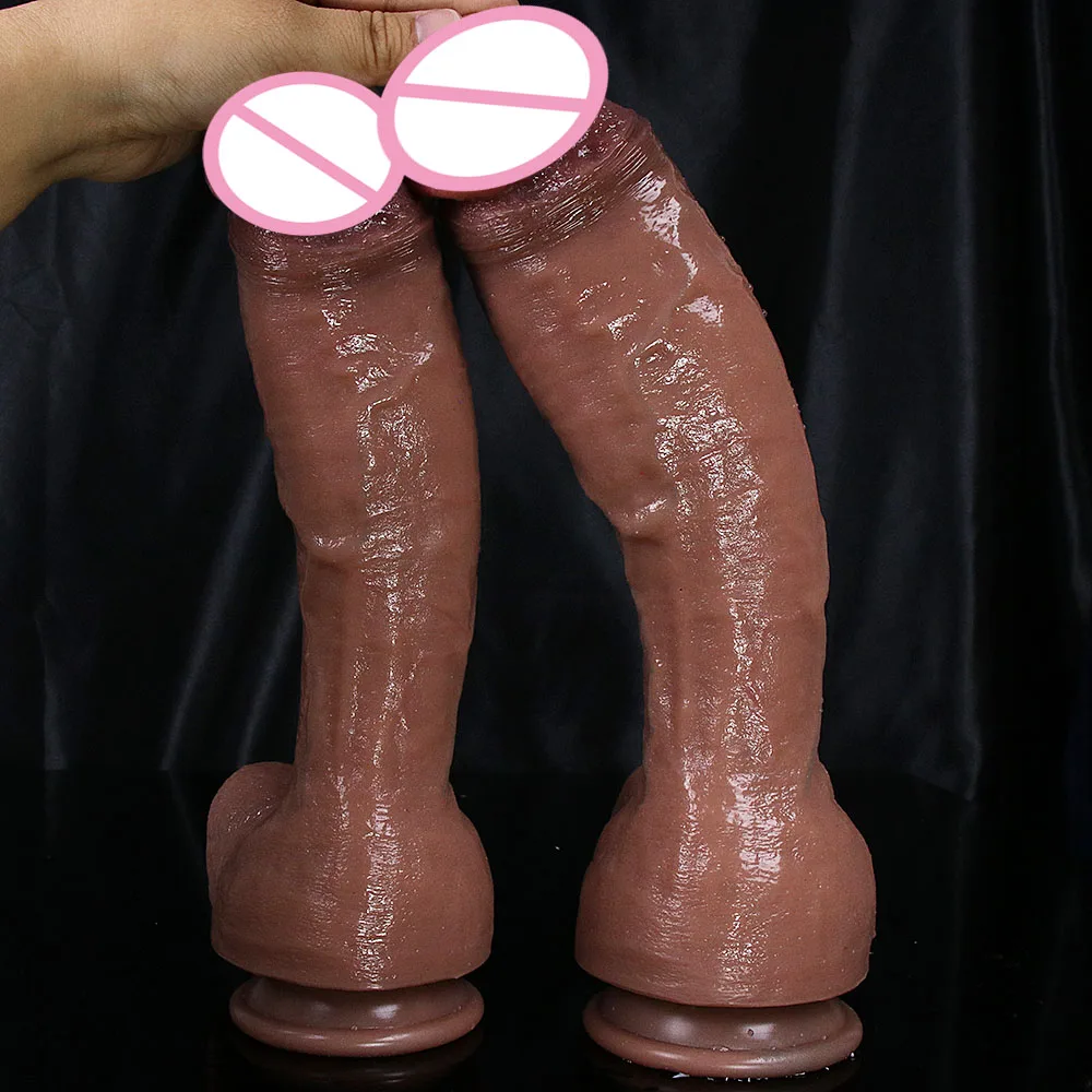 Diameter 7cm Realistic Big Dildo Aldult Erotic Anal Sex Toys Penis Dildos for Lesbian Toys Anus Vaginal Masturbator Sex Tools