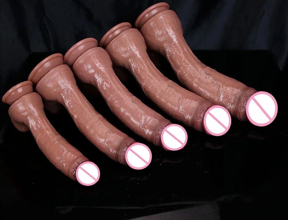 Diameter 7cm Realistic Big Dildo Aldult Erotic Anal Sex Toys Penis Dildos for Lesbian Toys Anus Vaginal Masturbator Sex Tools