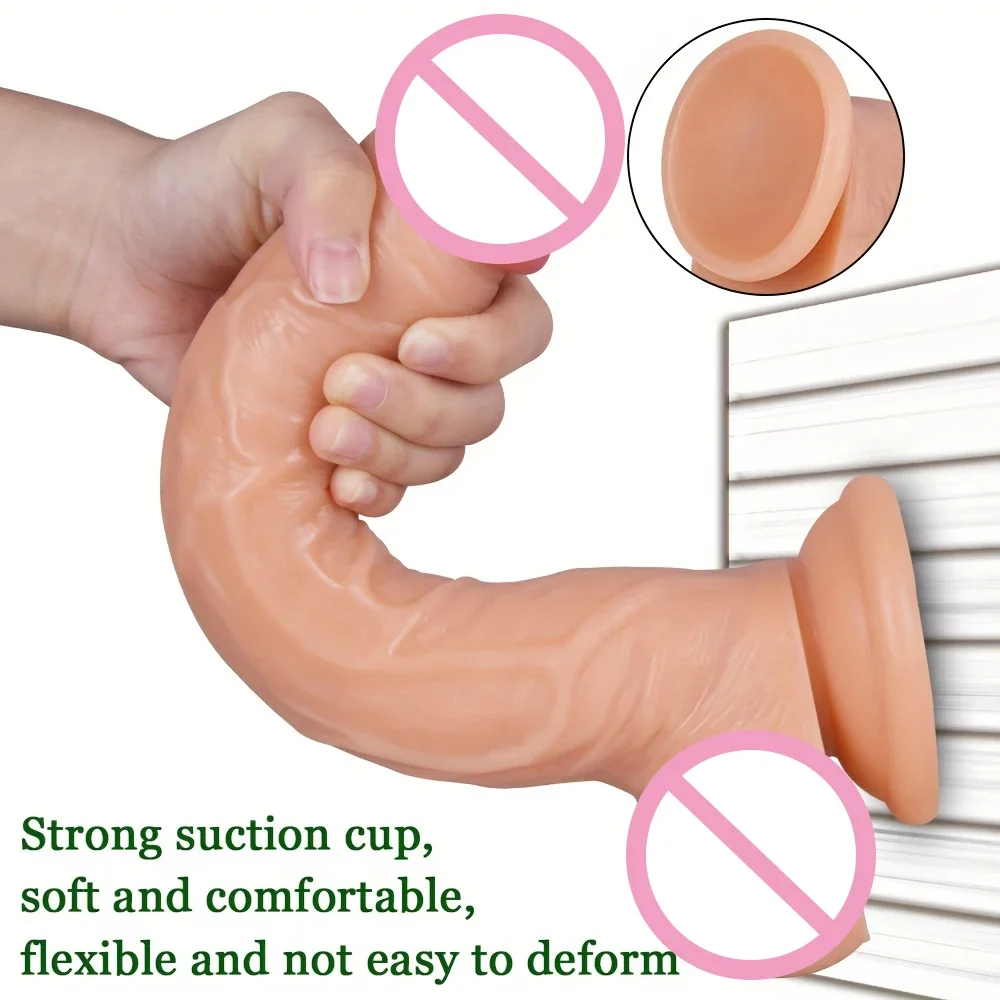 11inch/28cm Realistic Dildo Cock for Women Anal Sex Toys Huge Fake Penis with Suction Cup Flexible G-spot Curved Shaft and Ball 11inch/28cm Realistic Dildo Cock for Women Anal Sex Toys Huge Fake Penis with Suction Cup Flexible G-spot Curved Shaft and Ball