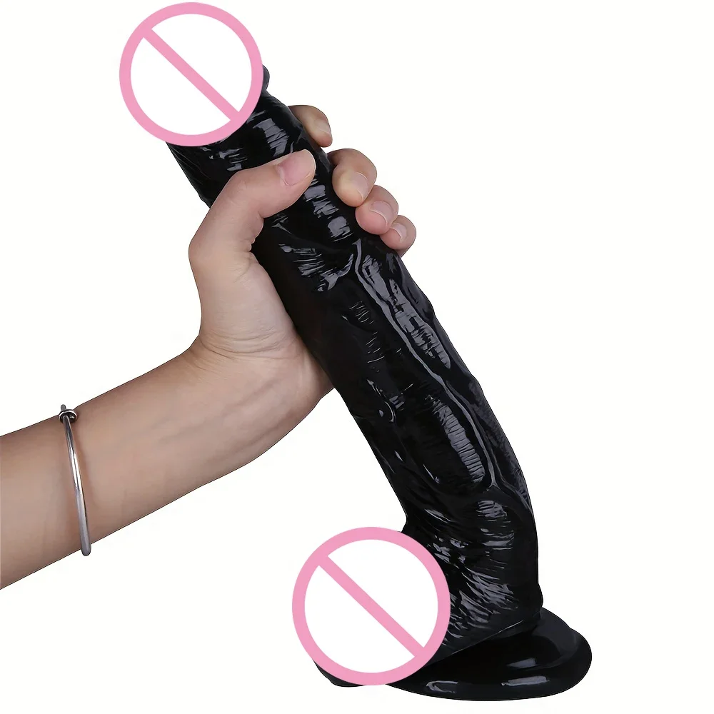 11inch/28cm Realistic Dildo Cock for Women Anal Sex Toys Huge Fake Penis with Suction Cup Flexible G-spot Curved Shaft and Ball 11inch/28cm Realistic Dildo Cock for Women Anal Sex Toys Huge Fake Penis with Suction Cup Flexible G-spot Curved Shaft and Ball