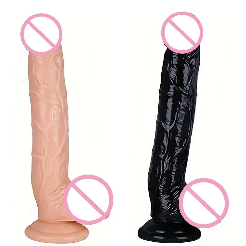 11inch/28cm Realistic Dildo Cock for Women Anal Sex Toys Huge Fake Penis with Suction Cup Flexible G-spot Curved Shaft and Ball 11inch/28cm Realistic Dildo Cock for Women Anal Sex Toys Huge Fake Penis with Suction Cup Flexible G-spot Curved Shaft and Ball