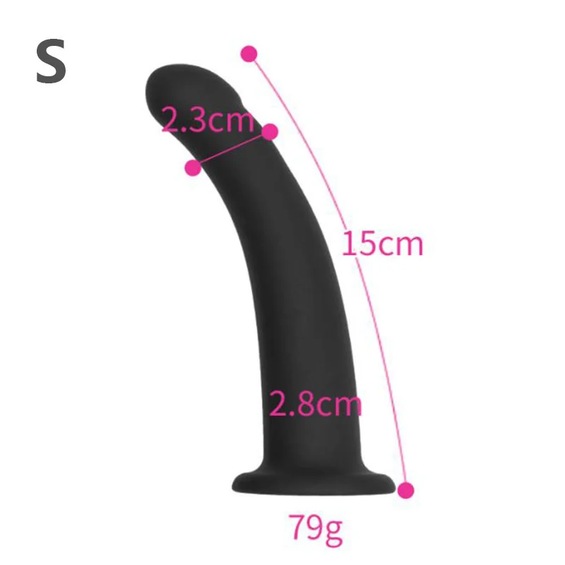 Black Realistic Dildo With Strong Suction Cup Dildos Soft Penis for Women Man Anal Plug Butt Gode Dildio Sex Toys for Woman Gay