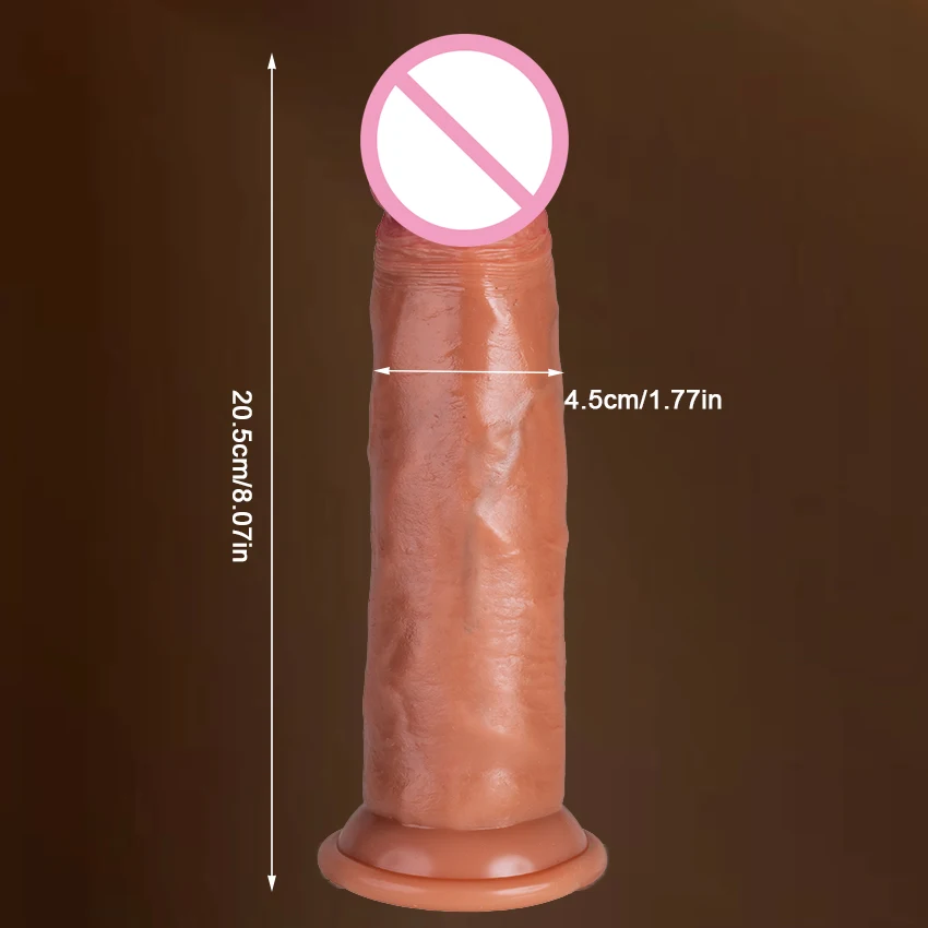 Soft Sliding Penis for Women Realistic Dildo With Strong Suction Cup Female Vagina Masturbator Couple Adult Sex Toys Big Dick Soft Sliding Penis for Women Realistic Dildo With Strong Suction Cup Female Vagina Masturbator Couple Adult Sex Toys Big Dick
