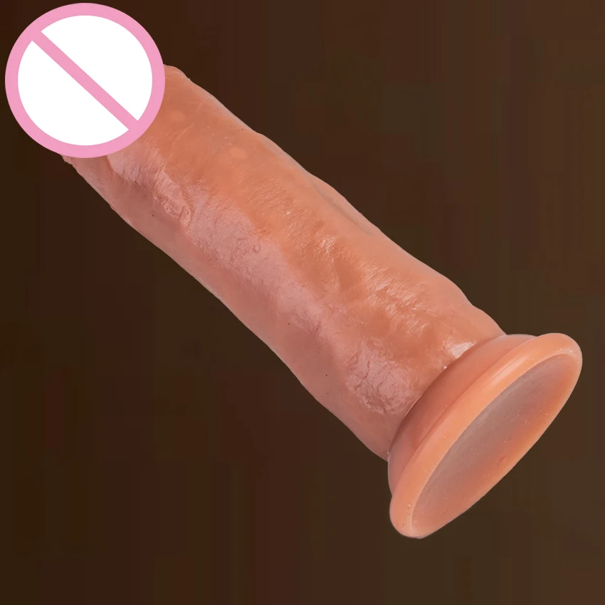Soft Sliding Penis for Women Realistic Dildo With Strong Suction Cup Female Vagina Masturbator Couple Adult Sex Toys Big Dick Soft Sliding Penis for Women Realistic Dildo With Strong Suction Cup Female Vagina Masturbator Couple Adult Sex Toys Big Dick