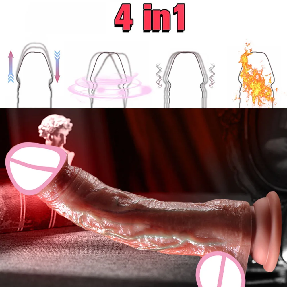 Realistic dildo vibrator for women dildos sex toys heating dick remote control penis vibrators telescopic dildo anal sex machine Realistic dildo vibrator for women dildos sex toys heating dick remote control penis vibrators telescopic dildo anal sex machine