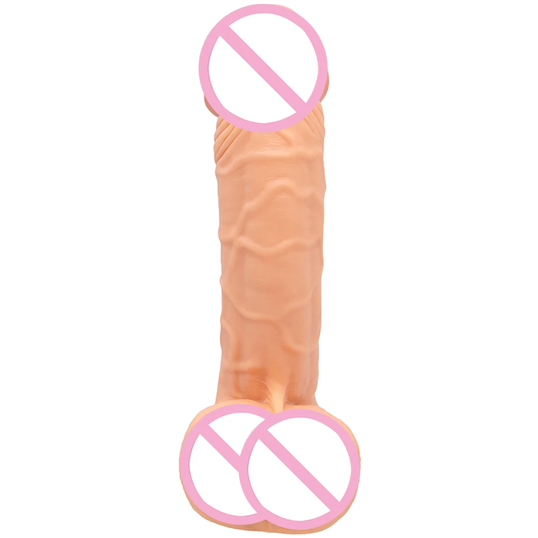 Oversized Realistic Dildos with Suction Cup Soft Skin Feeling Huge Penis Thick Phallus Anal Plug Big Dick Sex Toys for Women