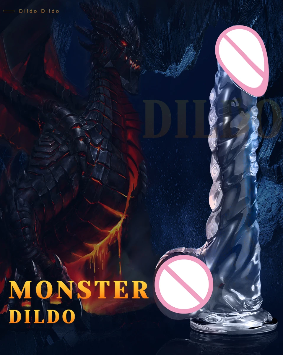 Clear Realistic Dildo 9 Inch G-Spot Monster Dildos With Suction Cup Erotic Jelly Penis Men Fake Dick Anal Butt Plug Sex Toys Clear Realistic Dildo 9 Inch G-Spot Monster Dildos With Suction Cup Erotic Jelly Penis Men Fake Dick Anal Butt Plug Sex Toys