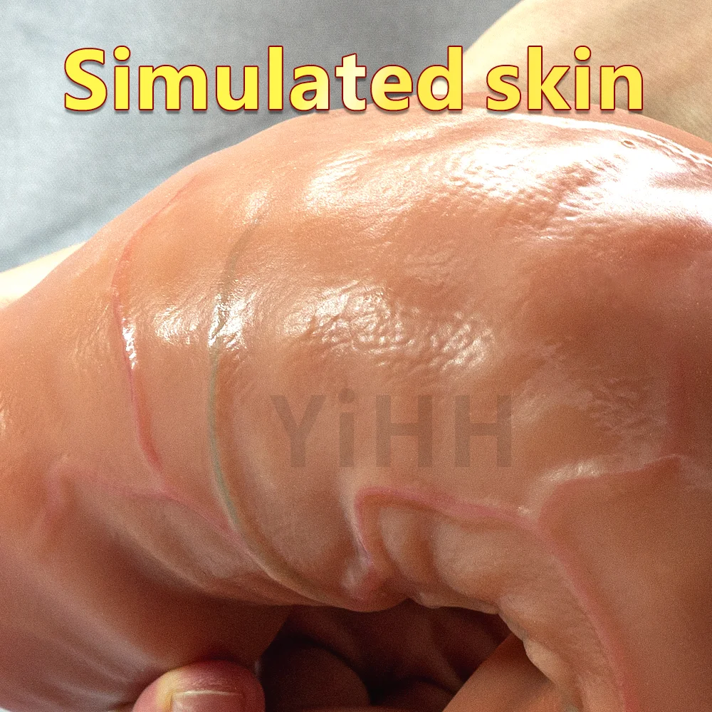 New Soft Realistic Veins Huge Dildo Thick Cock Double Layer Silicone Penis Adult Sex Toy For Women vagina anal Masturbators