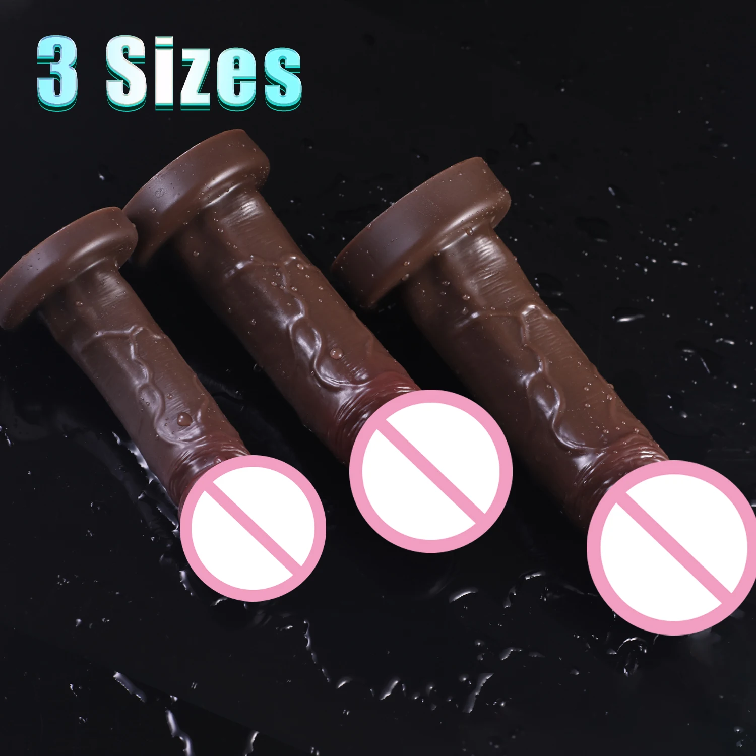 Soft Huge Glans Dildo Realistic Penis Anal Sex Toys for Women Silicone Dildos With Suction Cup Big Dick G-Spot Vagina Stimulator